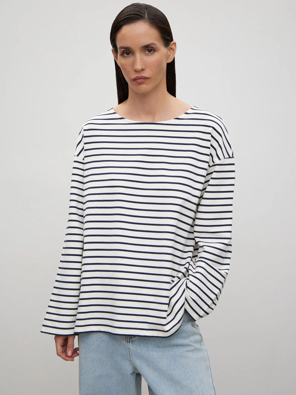 ЕМКА / Лонгслив в полоску - Emka фото 2
