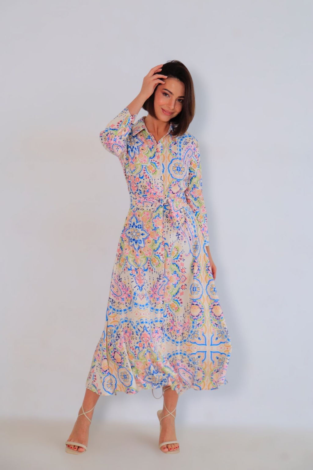 Martichelli Платье с принтом  фото 5