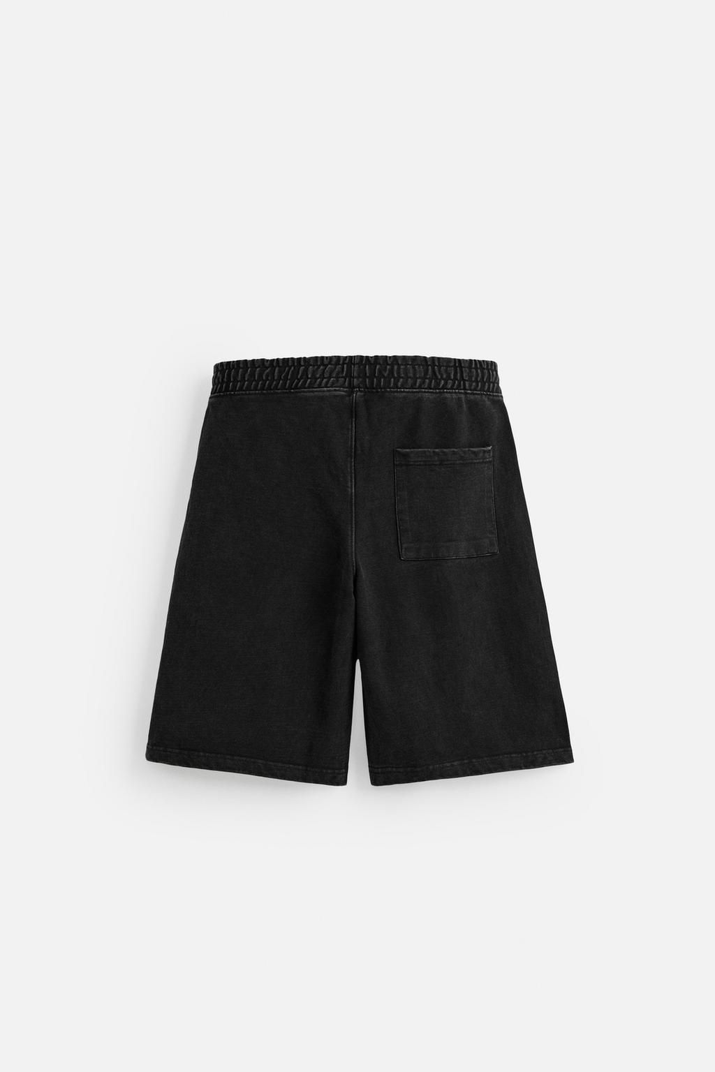 BAGGY FIT JOGGER BERMUDA SHORTS - Zara фото 8