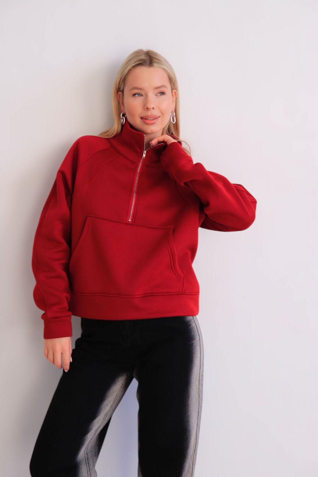 Martichelli Свитшот красный  фото 10