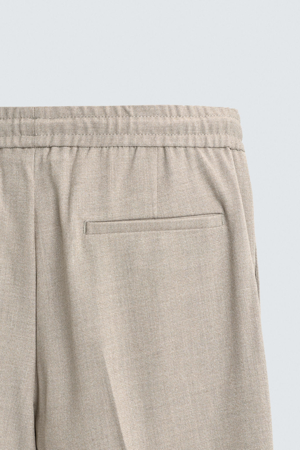 PANTAL?N CINTURA JOGGER CONFORT / Beige vigor?