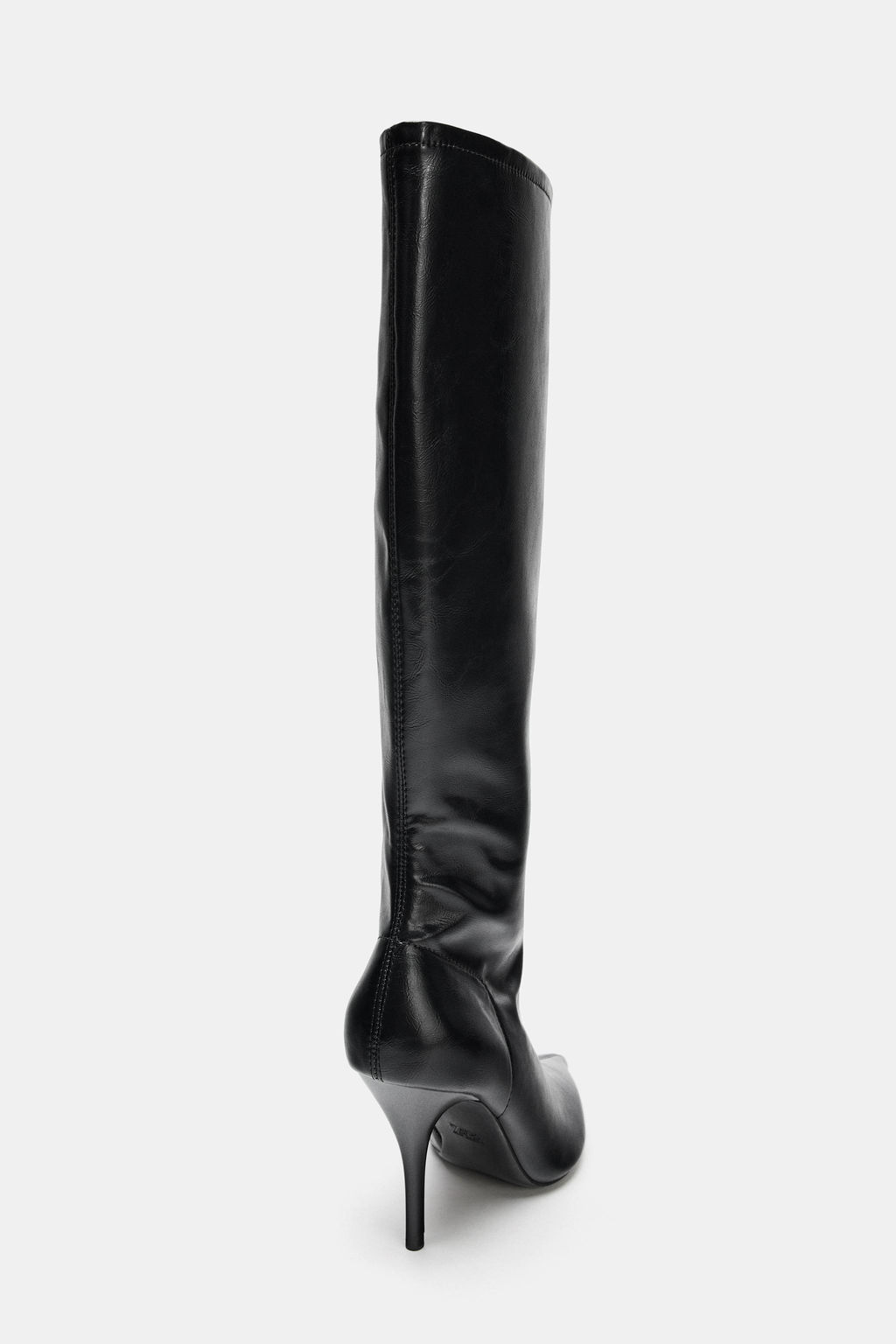 FITTED HIGH-HEEL BOOTS - Zara фото 7
