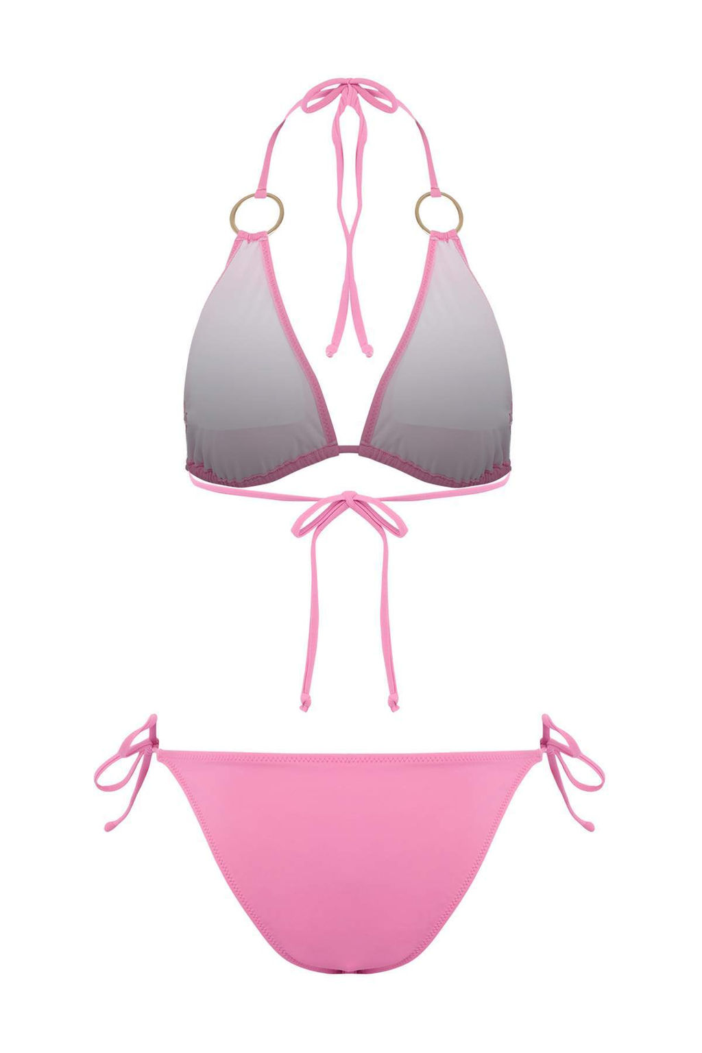 Yesil*013 Duz Balconette Brief Super Yuksek Bel Atma Kap Bikini Tak?m? TBESS26BT00117 - Trendyolmilla фото 4