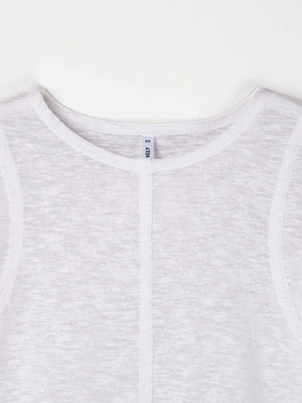 Лонгслив Slim Fit "Белый" женский