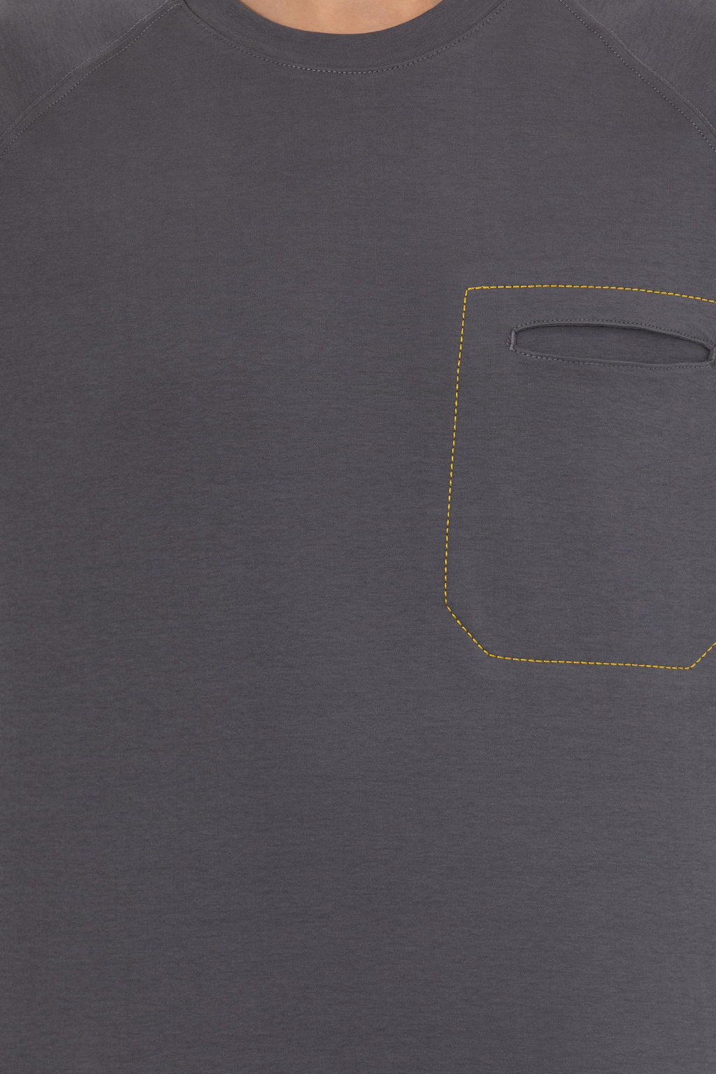 U. S. Polo Assn Мужской комфортный свитшот антрацитового цвета с круглым вырезом - U.s. polo assn фото 6