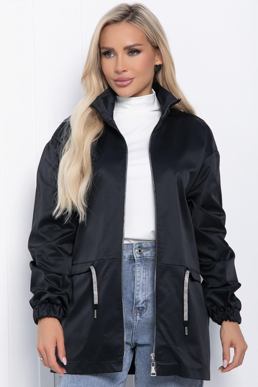 Ветровка Осенний дождь (черная) Б10931 - Lt collection фото 6
