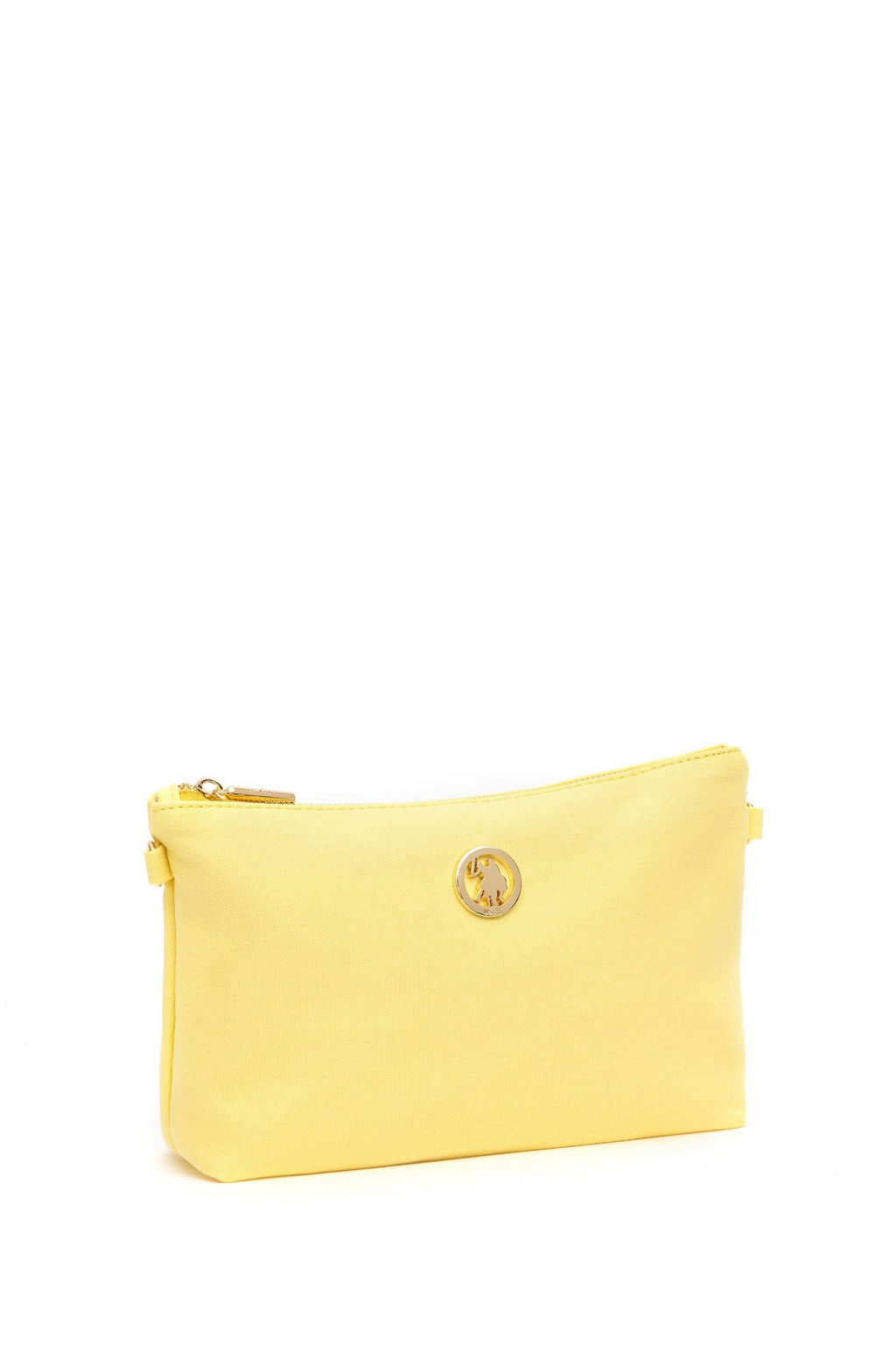 U. S. Polo Assn / Женская желтая сумка через плечо - U.s. polo assn фото 2