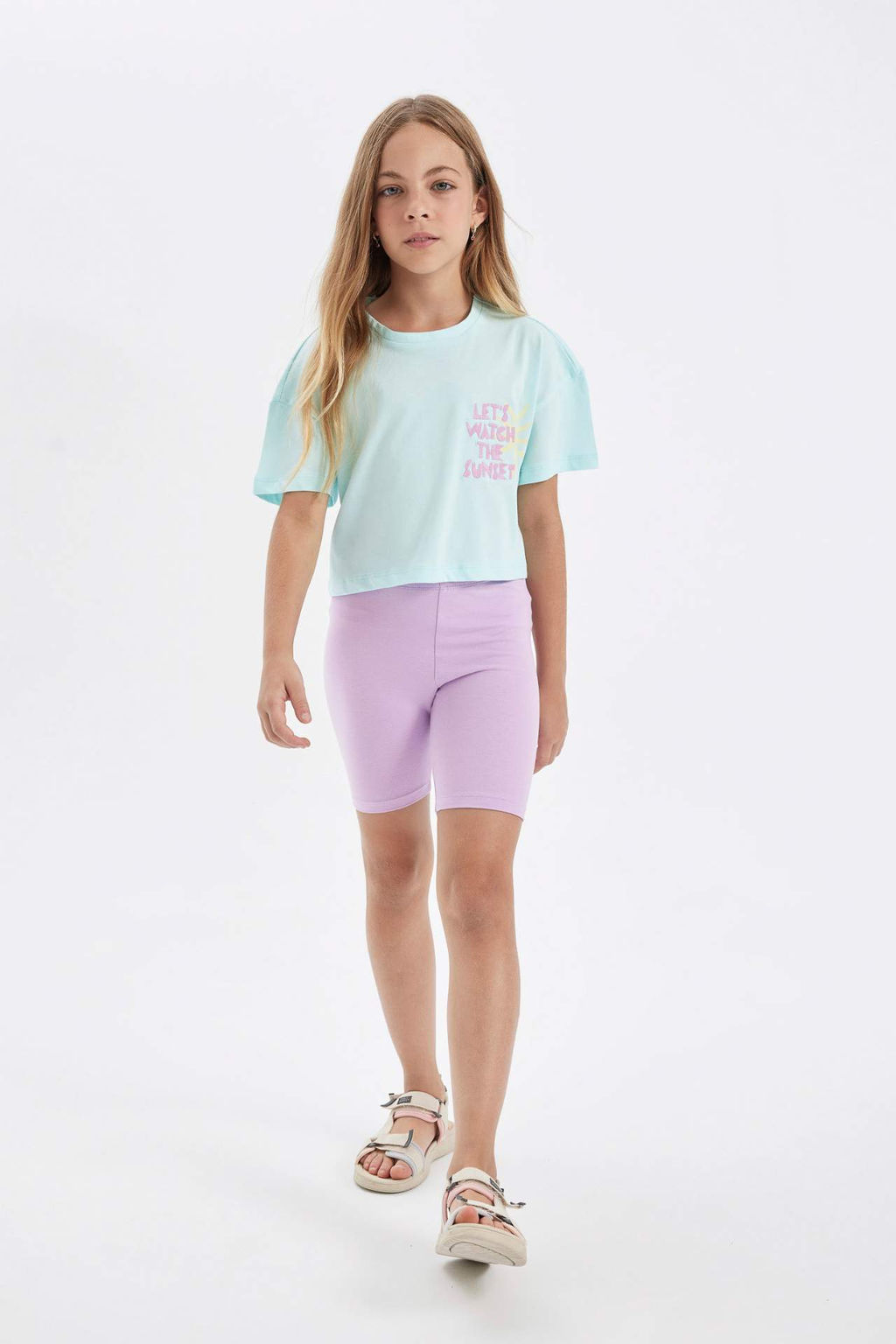 K?z Cocuk Biker Tayt - Defacto фото 3