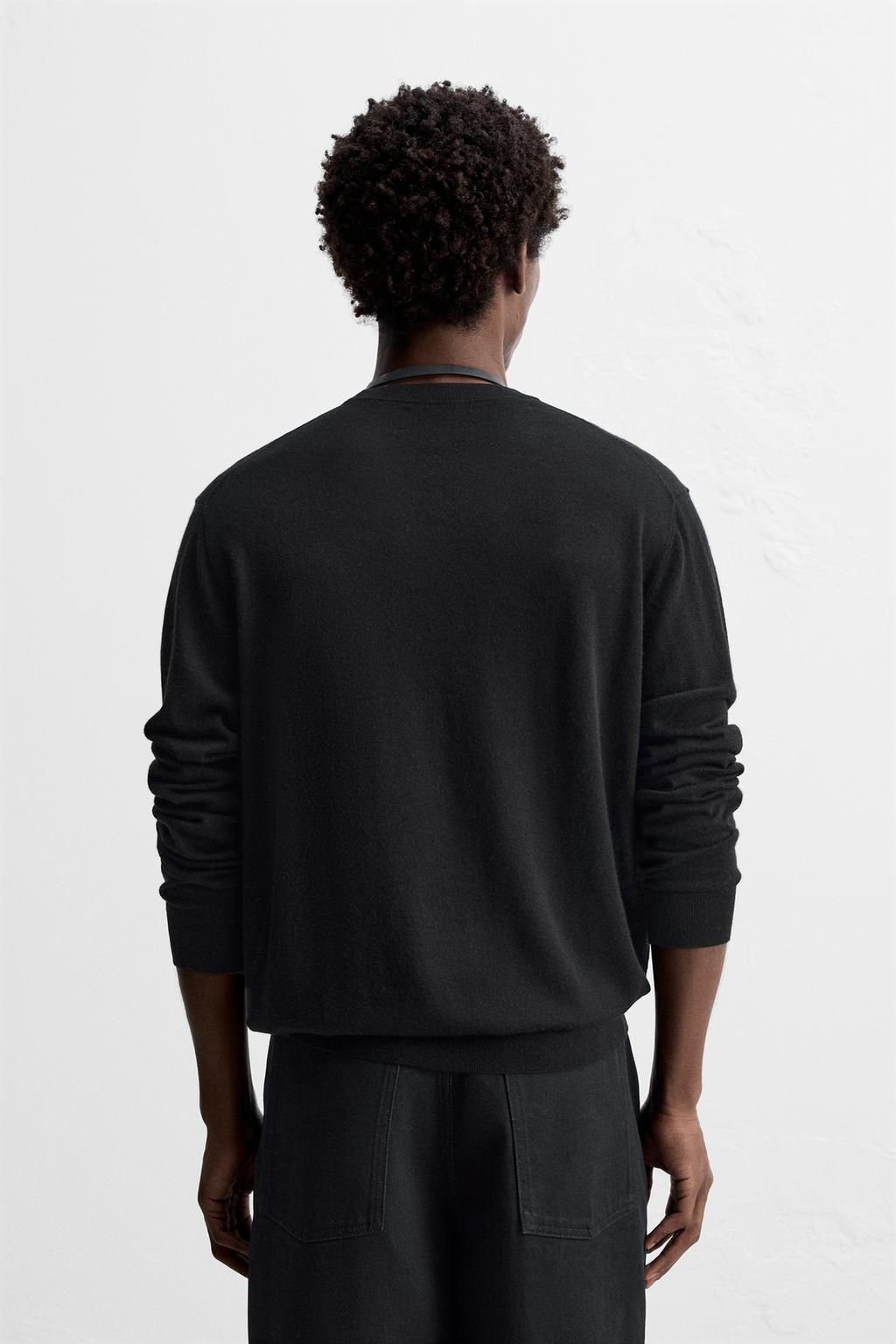 CASHMERE - WOOL SWEATER - Zara фото 11