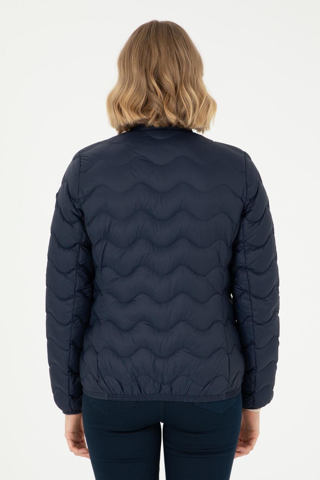 Женское темно-синее пальто - U.s. polo assn фото 6