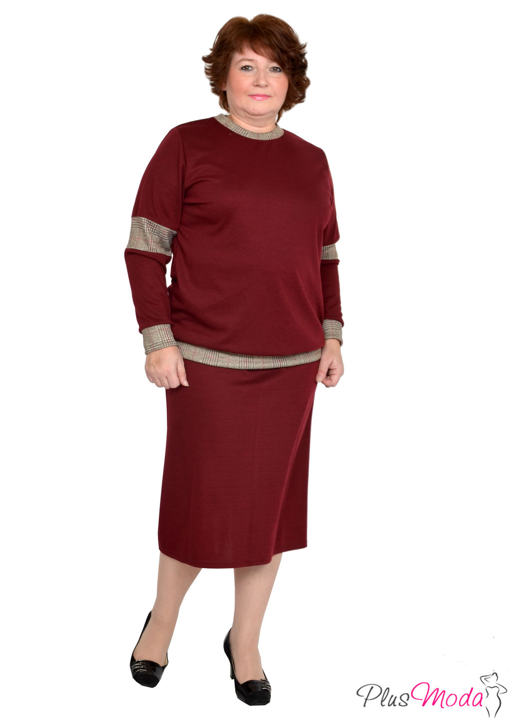 Юбка Модель №756 размеры 44-80 - Plusmoda фото 2
