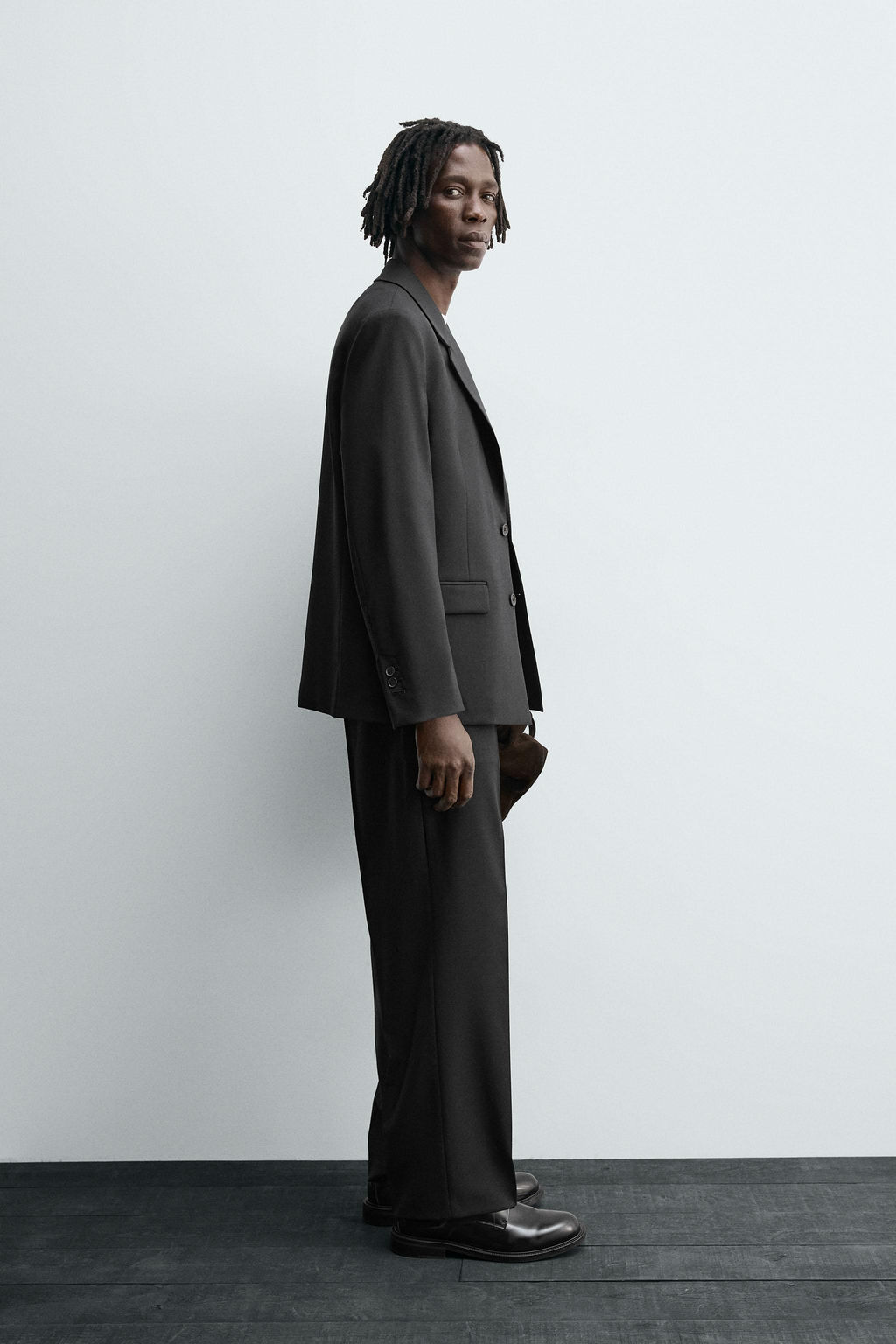 TEXTURED SUIT BLAZER - Zara фото 4