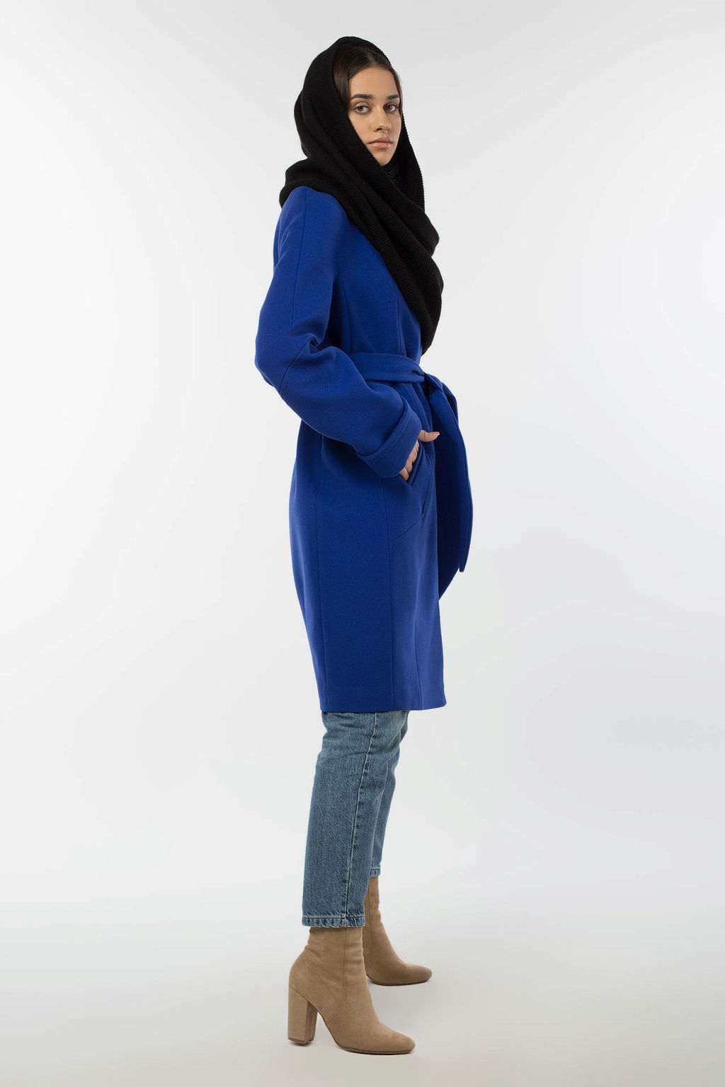 13-1083 Пальто женское демисезонное