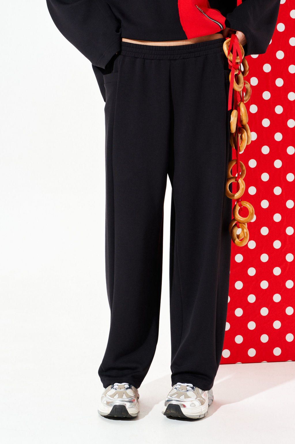 костюм женский 2-х предметный (джемпер + брюки) - Elletto фото 4