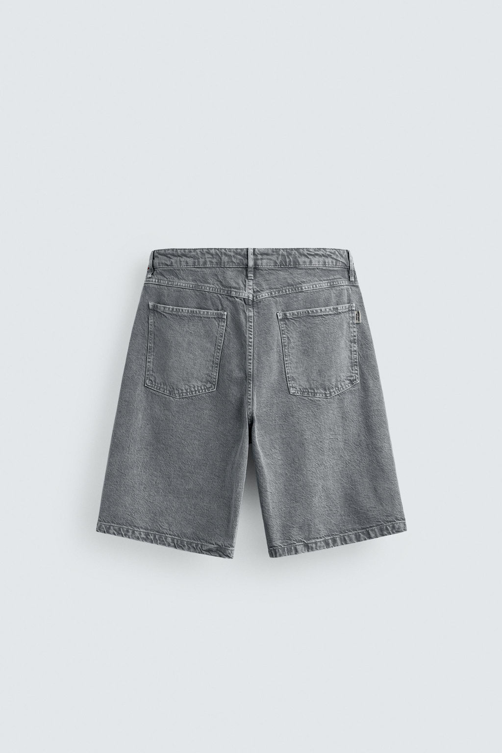BERMUDA BAGGY FIT / Azul lavado