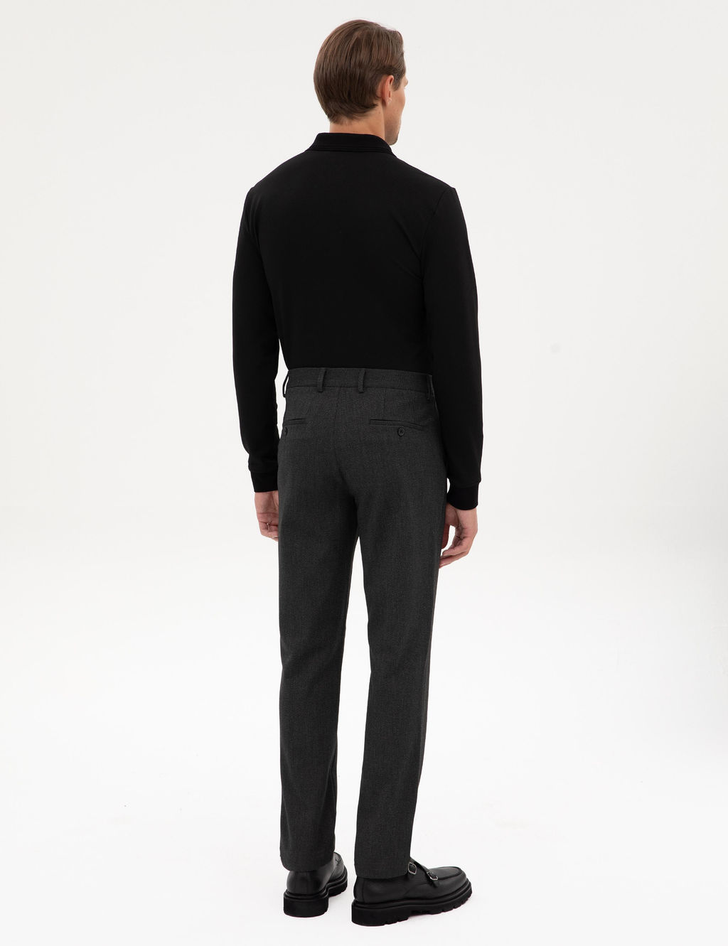 Antrasit Slim Fit Kuma_ Pantolon - Pierre cardin фото 4