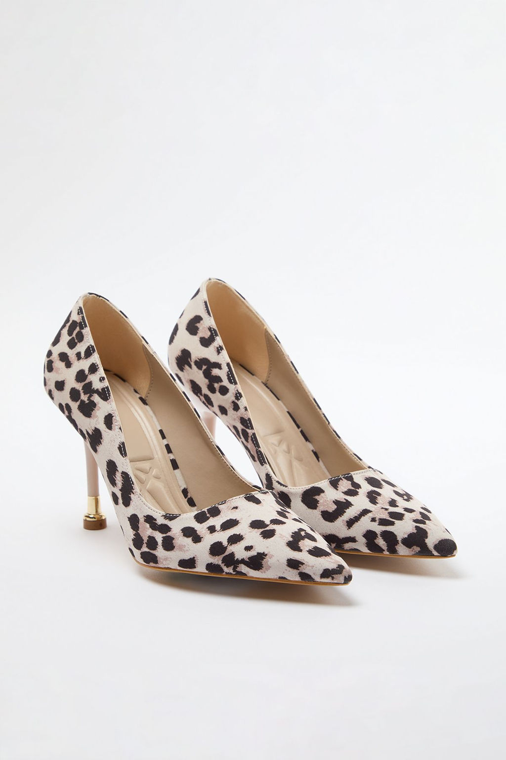 Trendyol Shoes Cok Renkli Leopar Desenli Metal Topuklu Kad?n Stiletto Klasik Topuklu Ayakkab? TAKAW25TO00034 - Trendyolmilla фото 3
