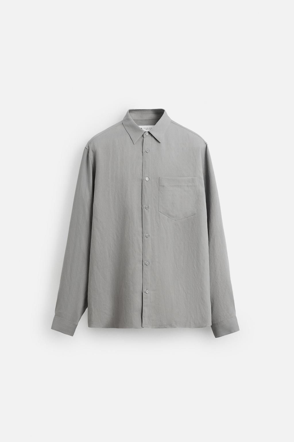 STRIPED JACQUARD SHIRT - Zara фото 8