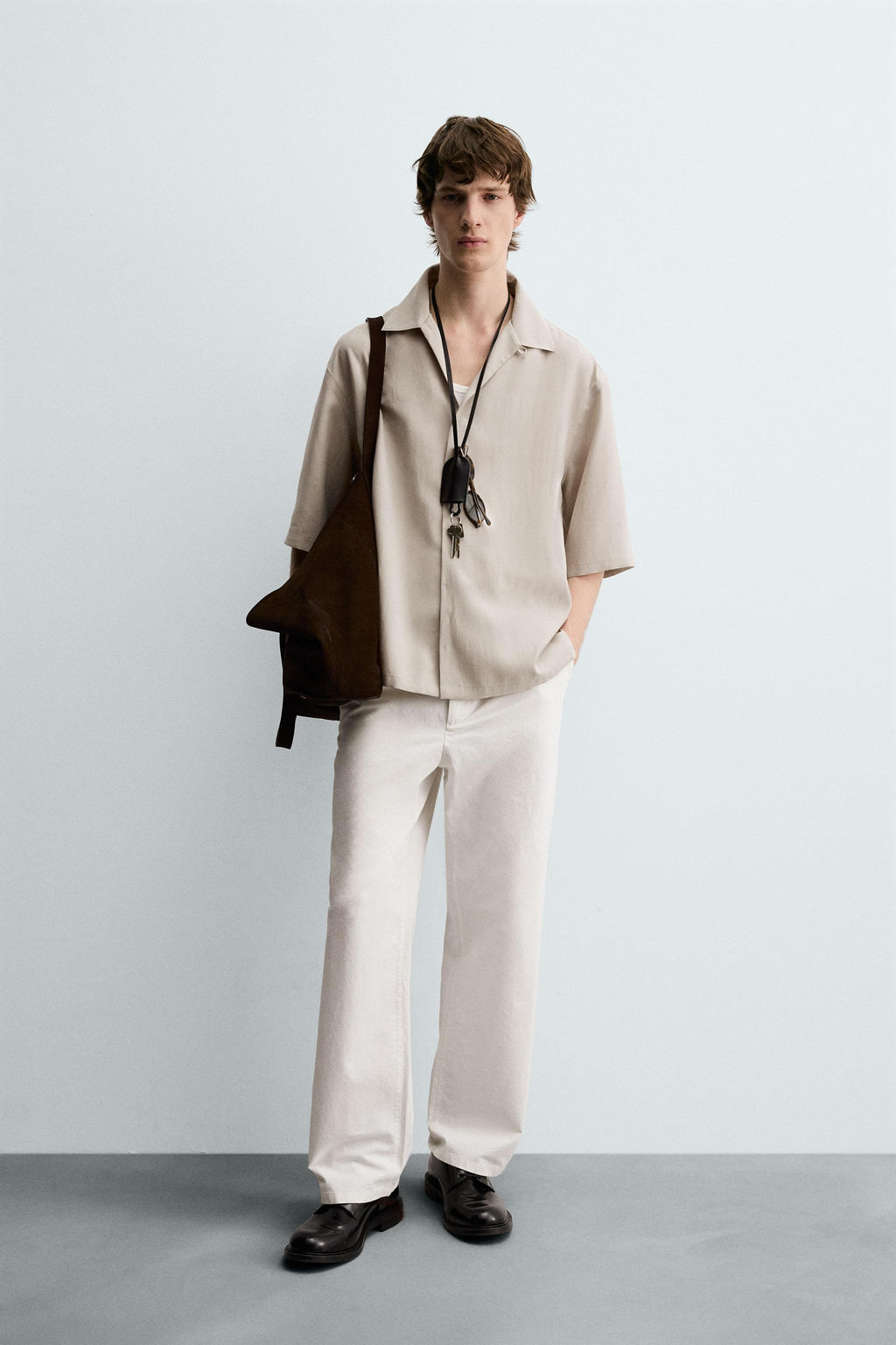 RELAXED FIT FLOWING SHIRT