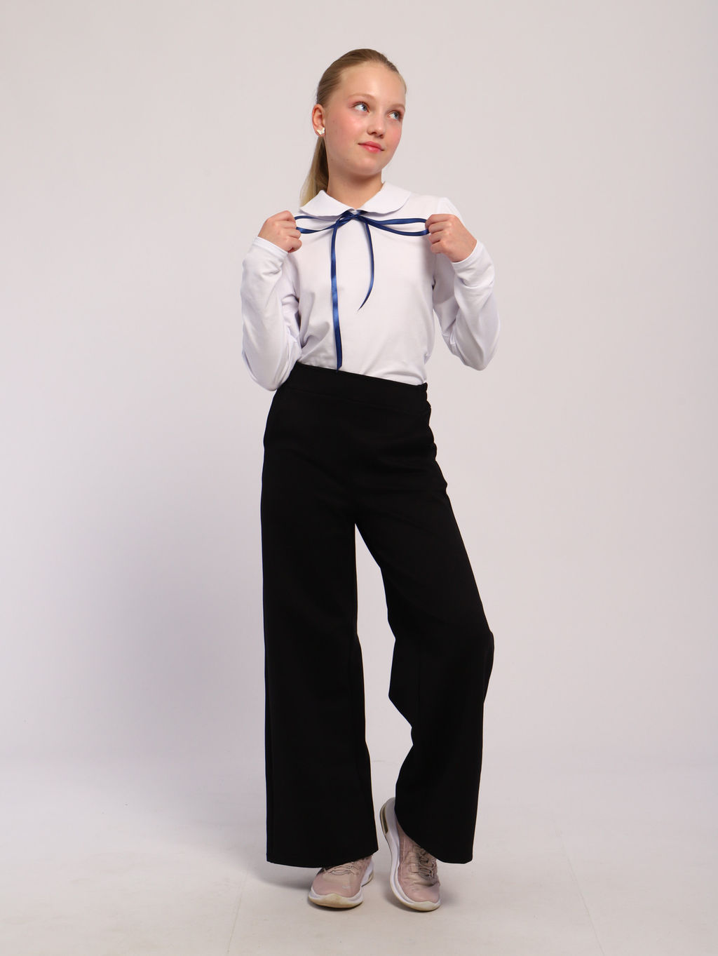 Блузка Вероника белый, БЛ-03-1 От Егорки до Егора фото 4