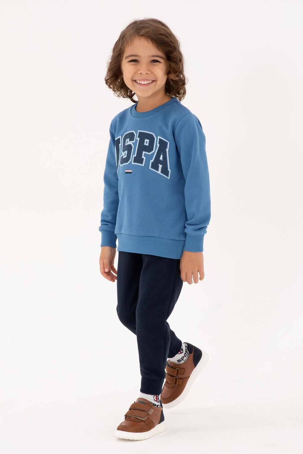 Erkek _ocuk Mavi Pijama Tak_m_ Sepette S_rpriz _ndirim - U.s. polo assn фото 8