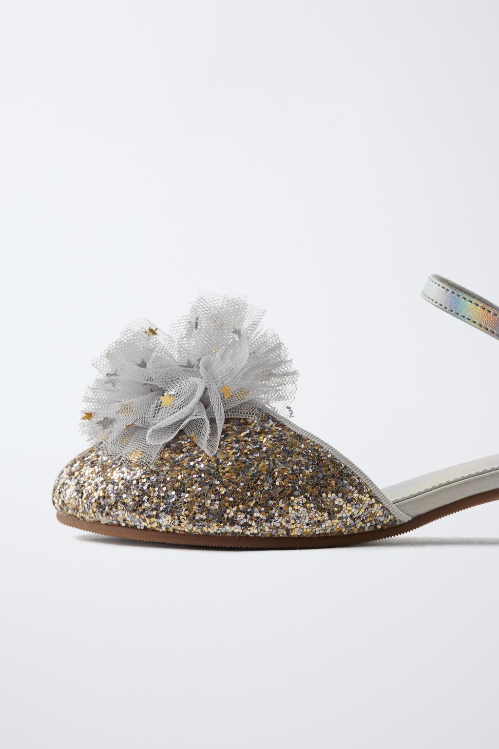 POMPOM HEELED SHOES - Zara фото 6