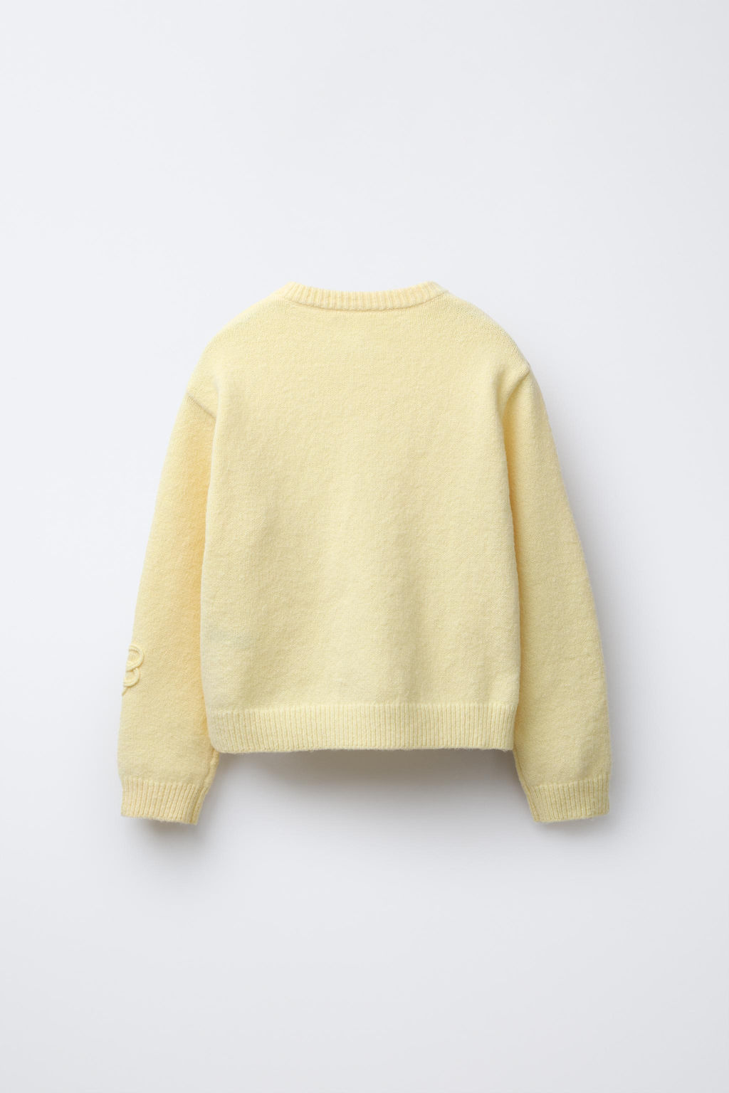 CORDED FLORAL KNIT SWEATER - Zara фото 2