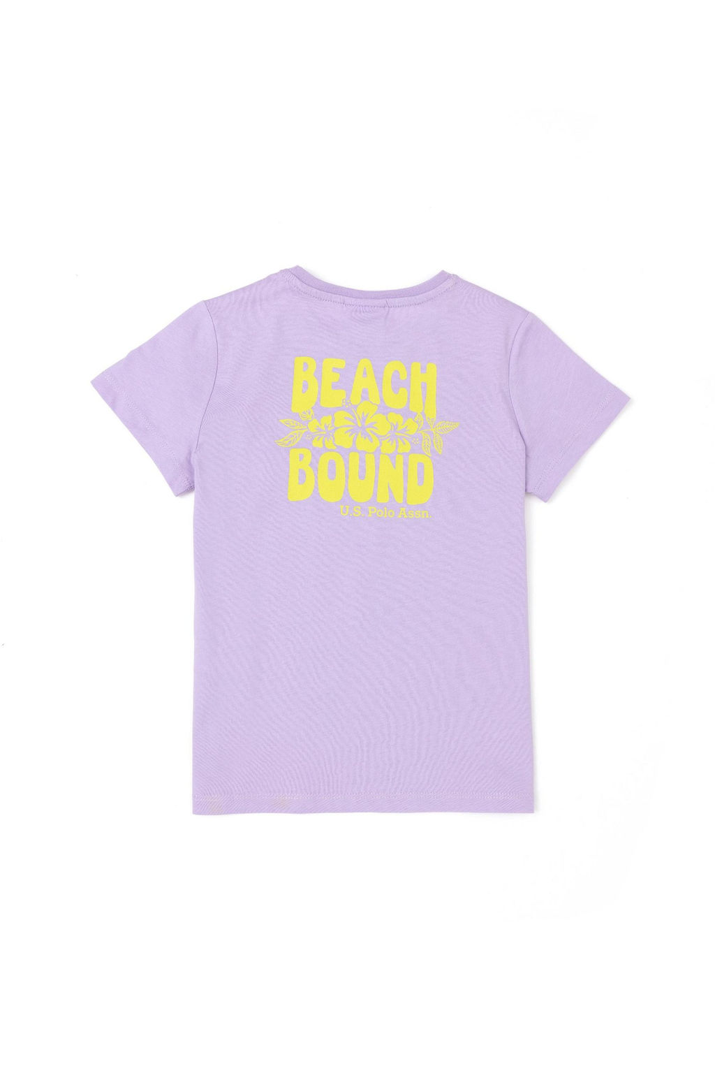 U. S. Polo Assn / Сиреневая футболка с круглым вырезом для мальчиков - U.s. polo assn фото 2