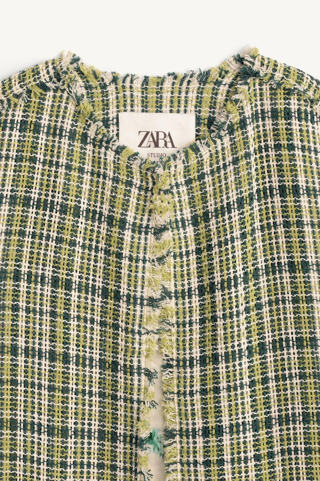 ABRIGO ESTRUCTURA FLECOS LIMITED EDITION / Verde - Zara фото 7