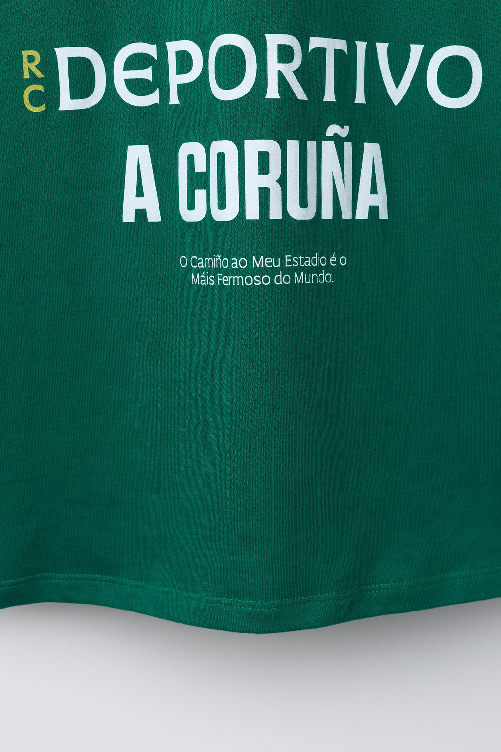 CAMISETA ESTAMPADO RC DEPORTIVO DE A CORU?A / Verde