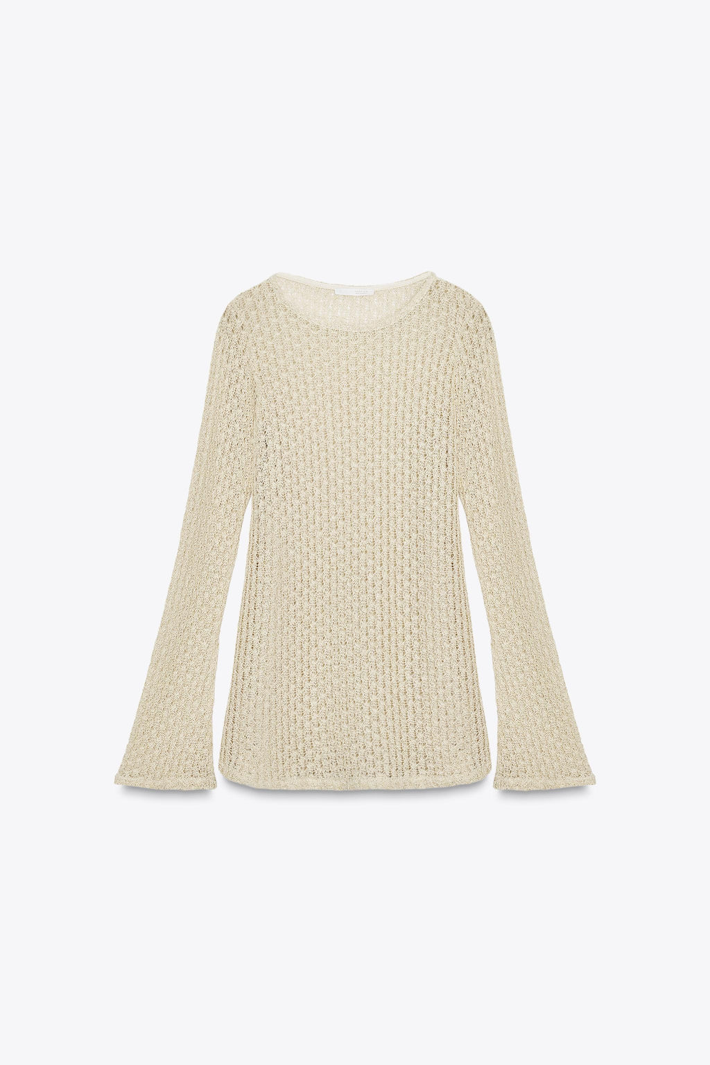 METALLIC THREAD TUNIC TOP