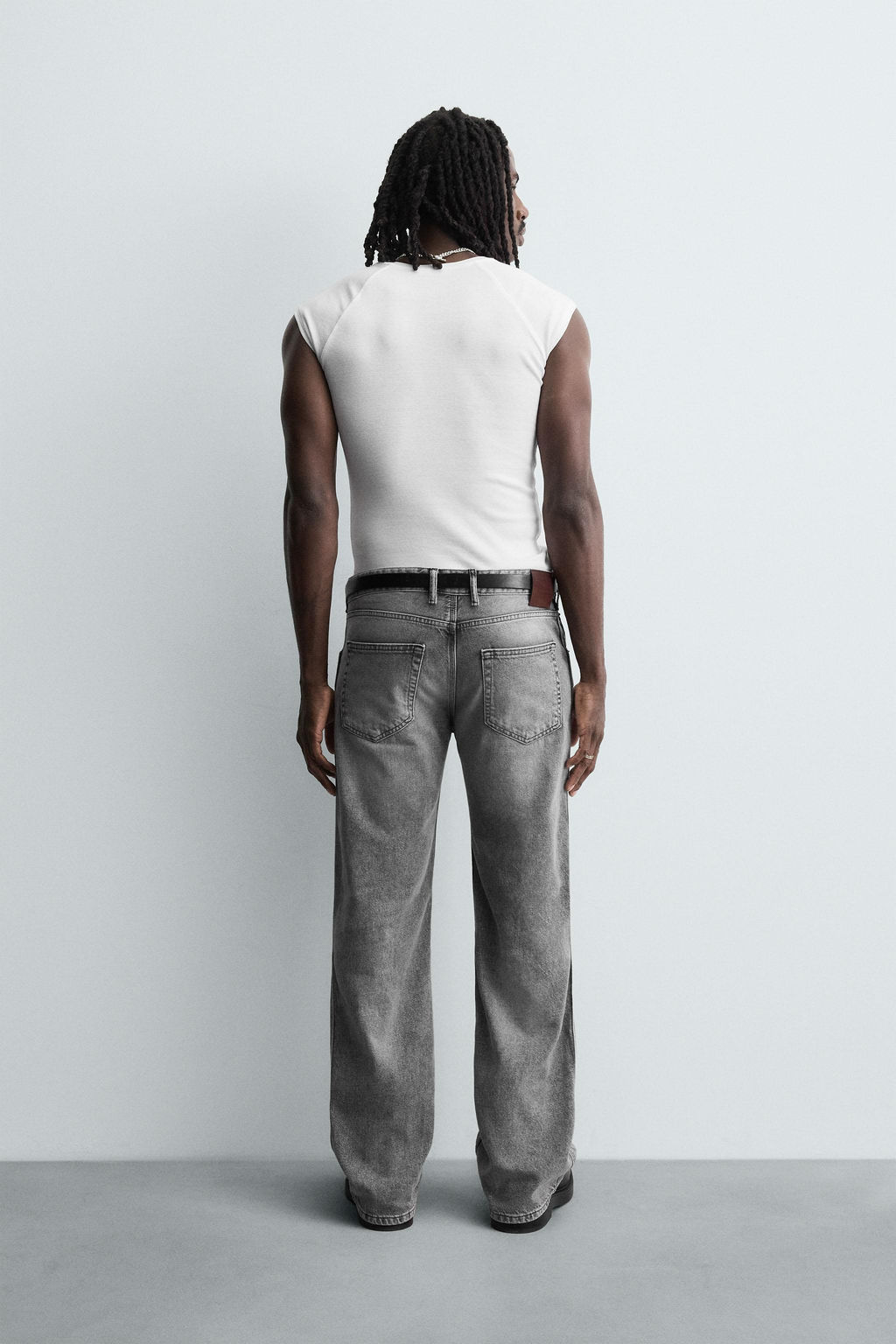 LOW-RISE FLARE FIT JEANS - Zara фото 3