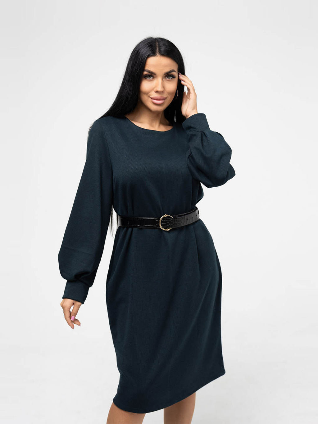 Платье женское, цвет зеленый