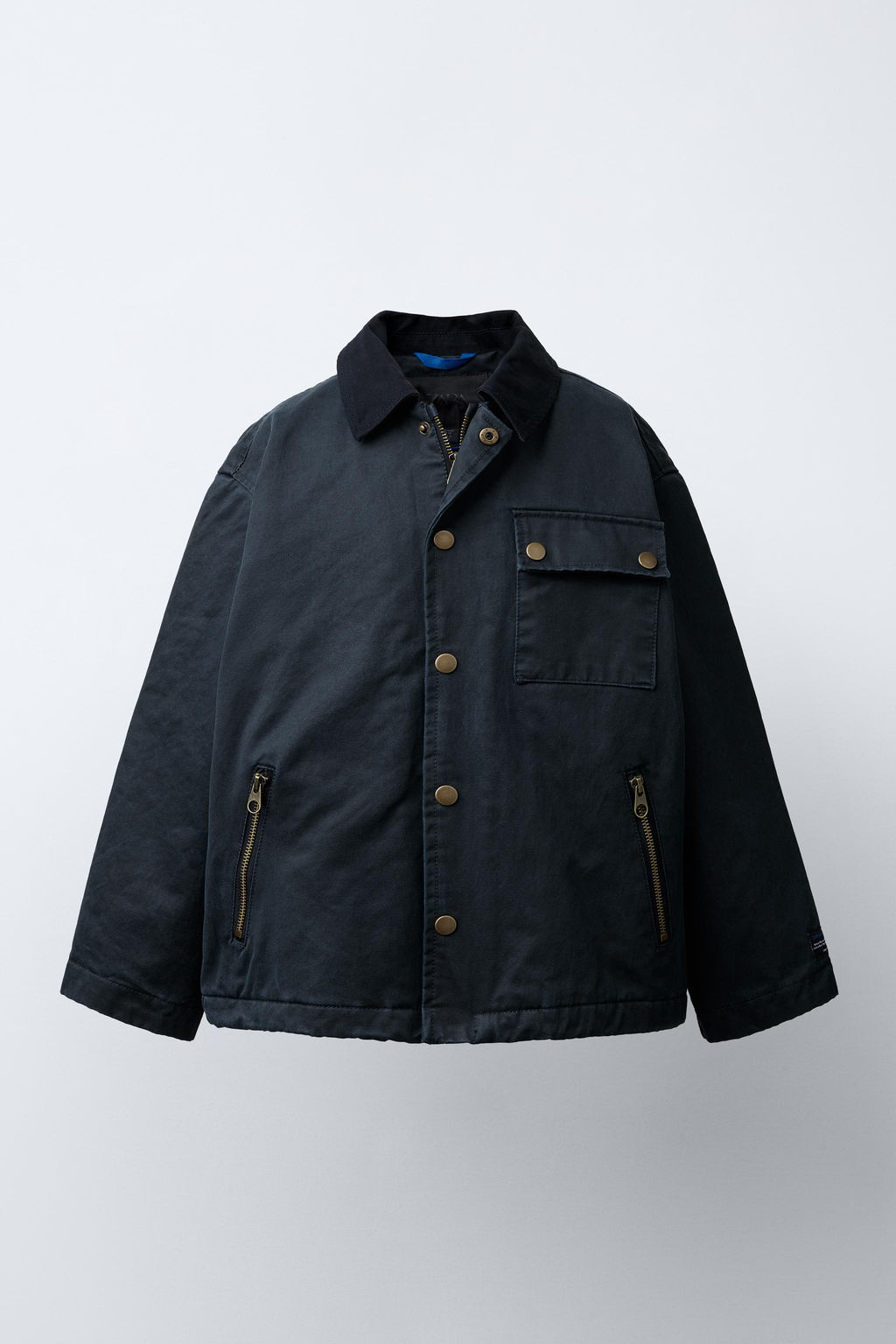 WAXED PARKA WITH POCKETS