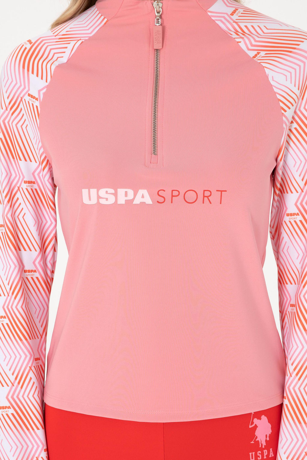 Kad_n Pembe Sweatshirt Sepette S_rpriz _ndirim - U.s. polo assn фото 6