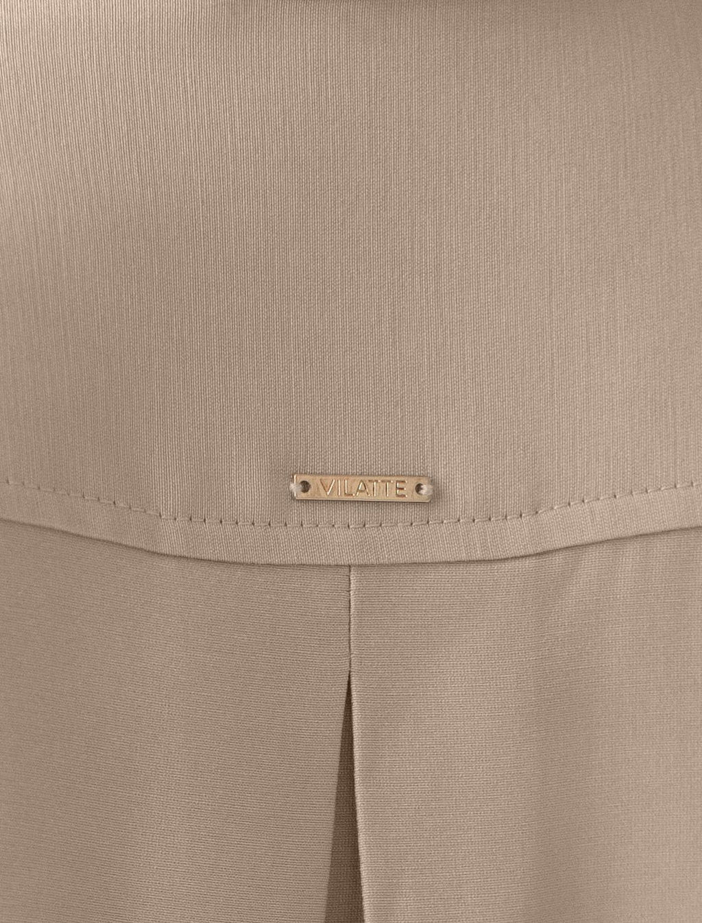 Блузка с широкими рукавами 3/4 из плотного лиоцелла - Vilatte фото 4