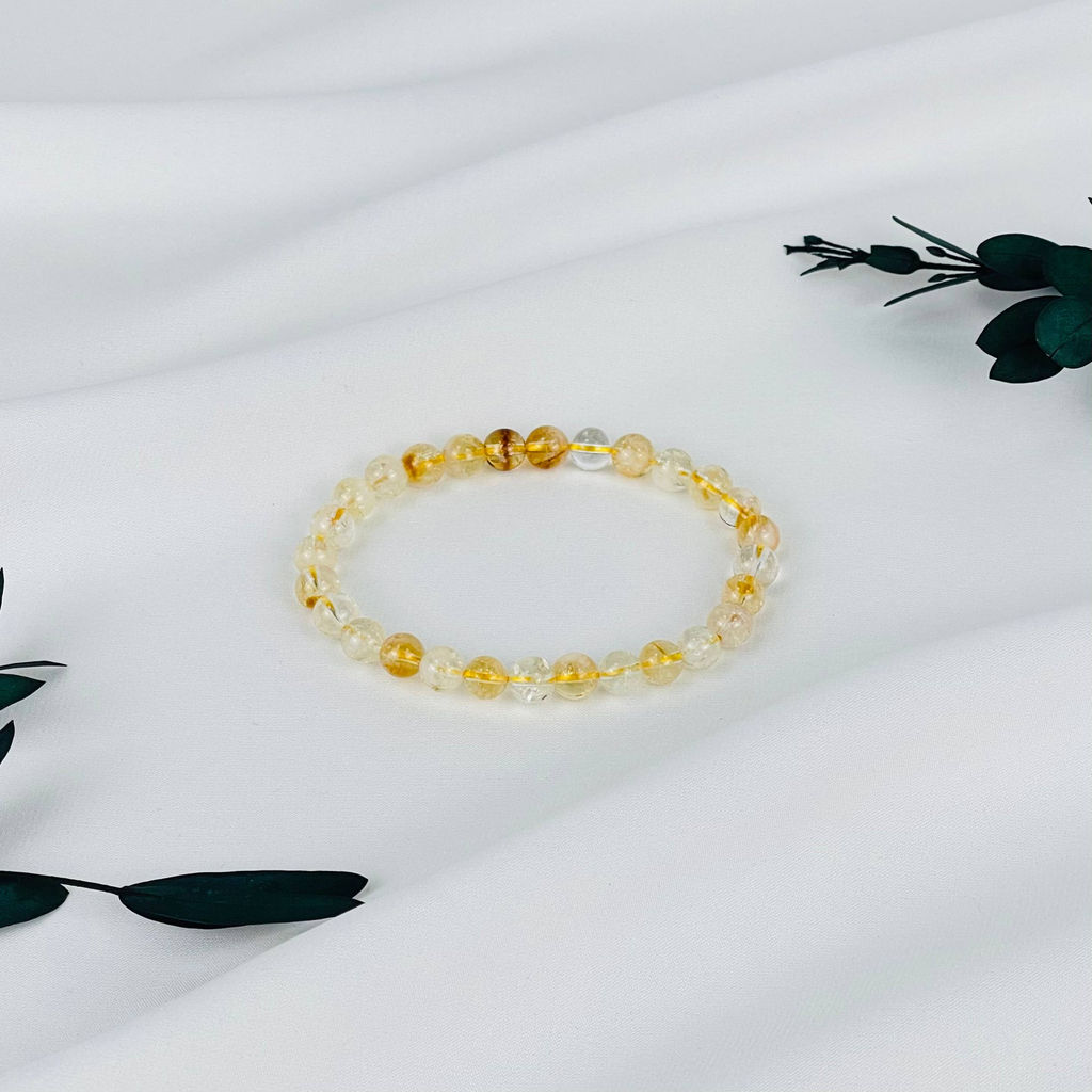 Браслет из Цитрина 17 см