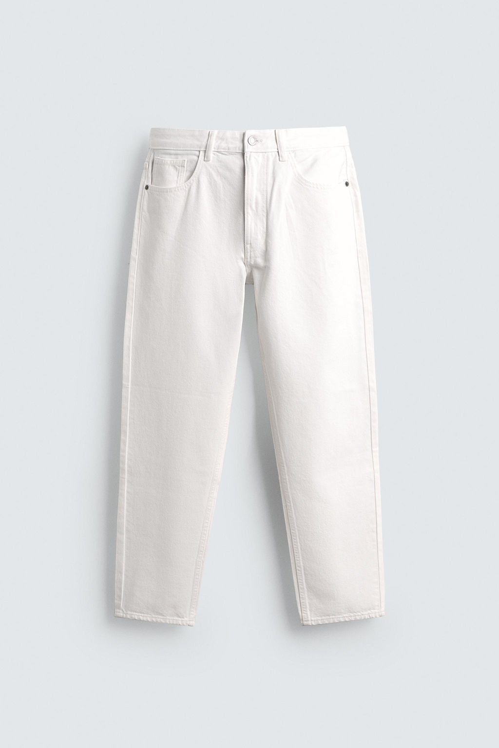JEANS SLIM TAPERED FIT / Blanco - Zara фото 8