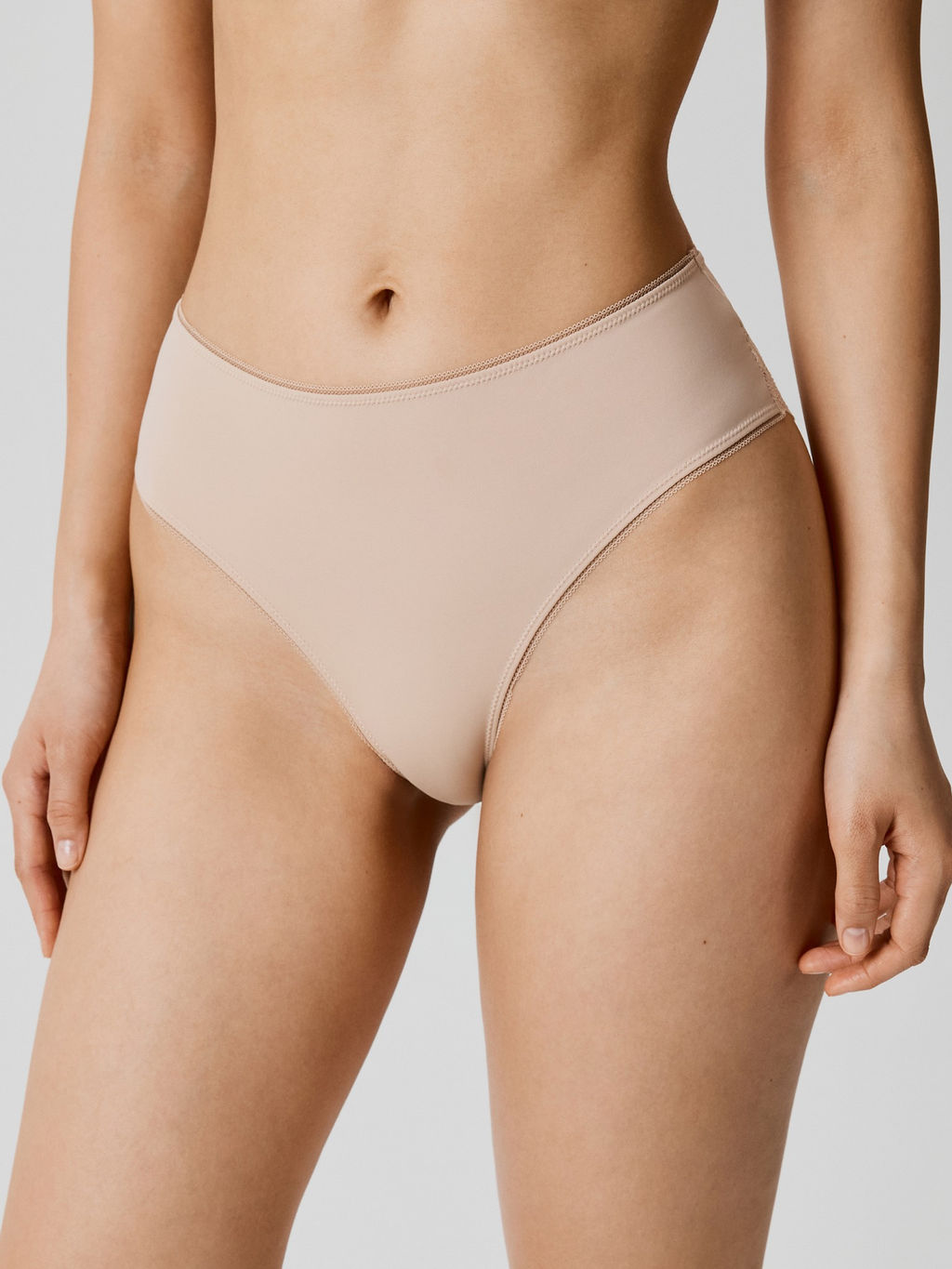 Infinity / Трусы жен. с высокой талией Salami бежевый - Infinity Lingerie фото 3