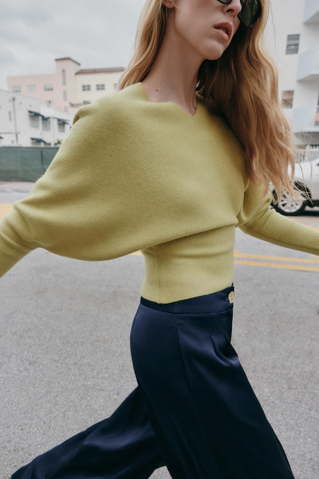 V-NECK KNIT JUMPER - Zara фото 7