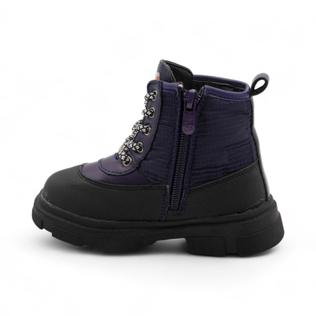 Ботинки демисезонные 5921-2В черно синие - Sport фото 3
