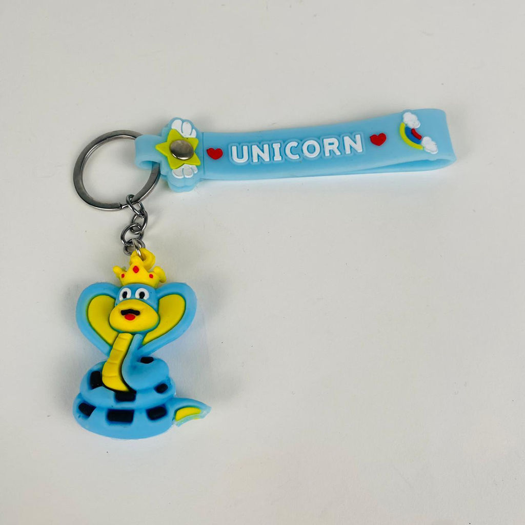 Брелок из резины Змейка с короной в ассортименте - Storyland фото 4