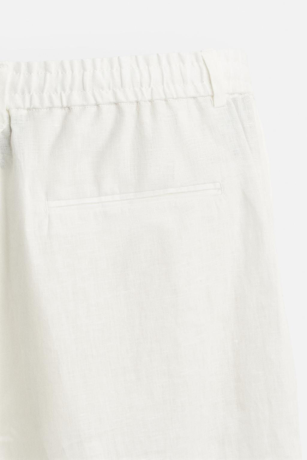 ZARA %100 KETEN PANTOLON  фото 13