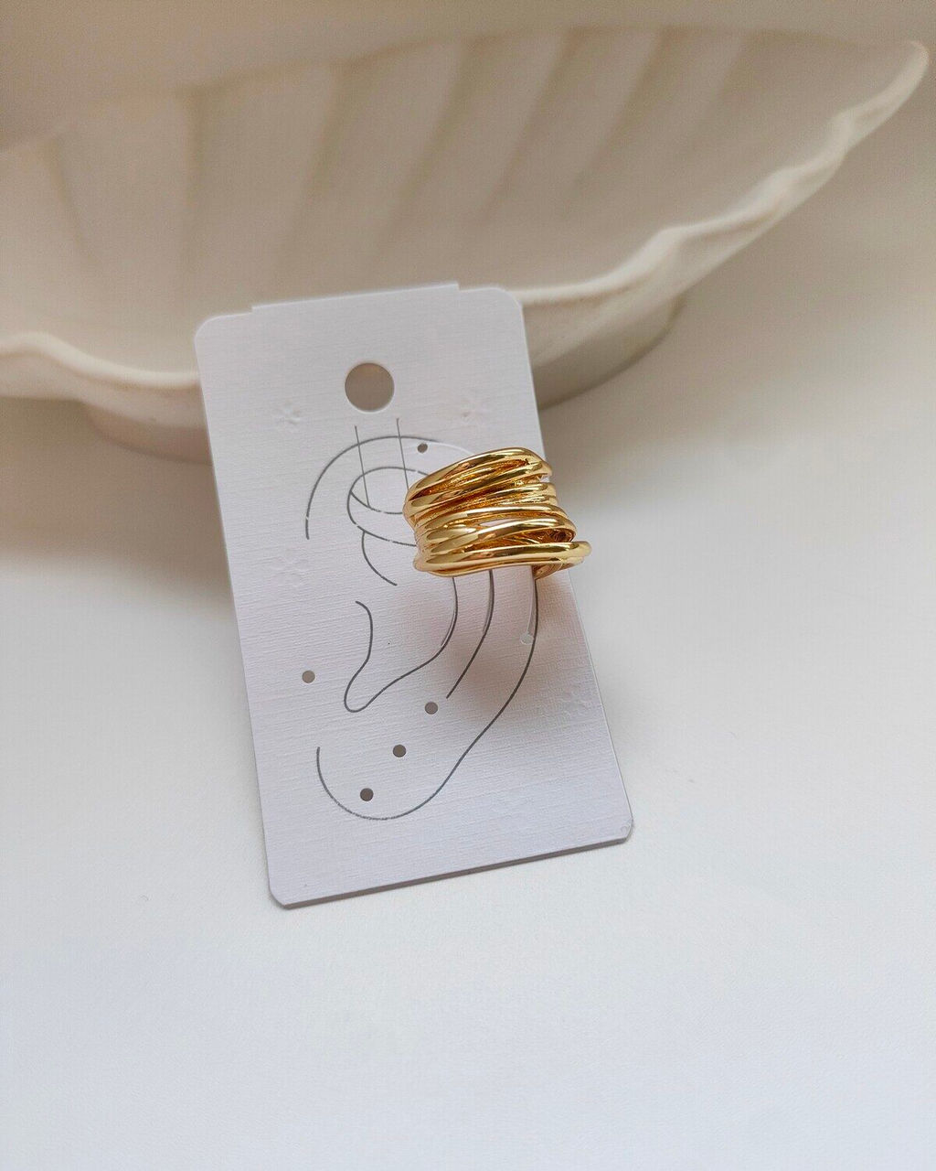 Серьги - кафф