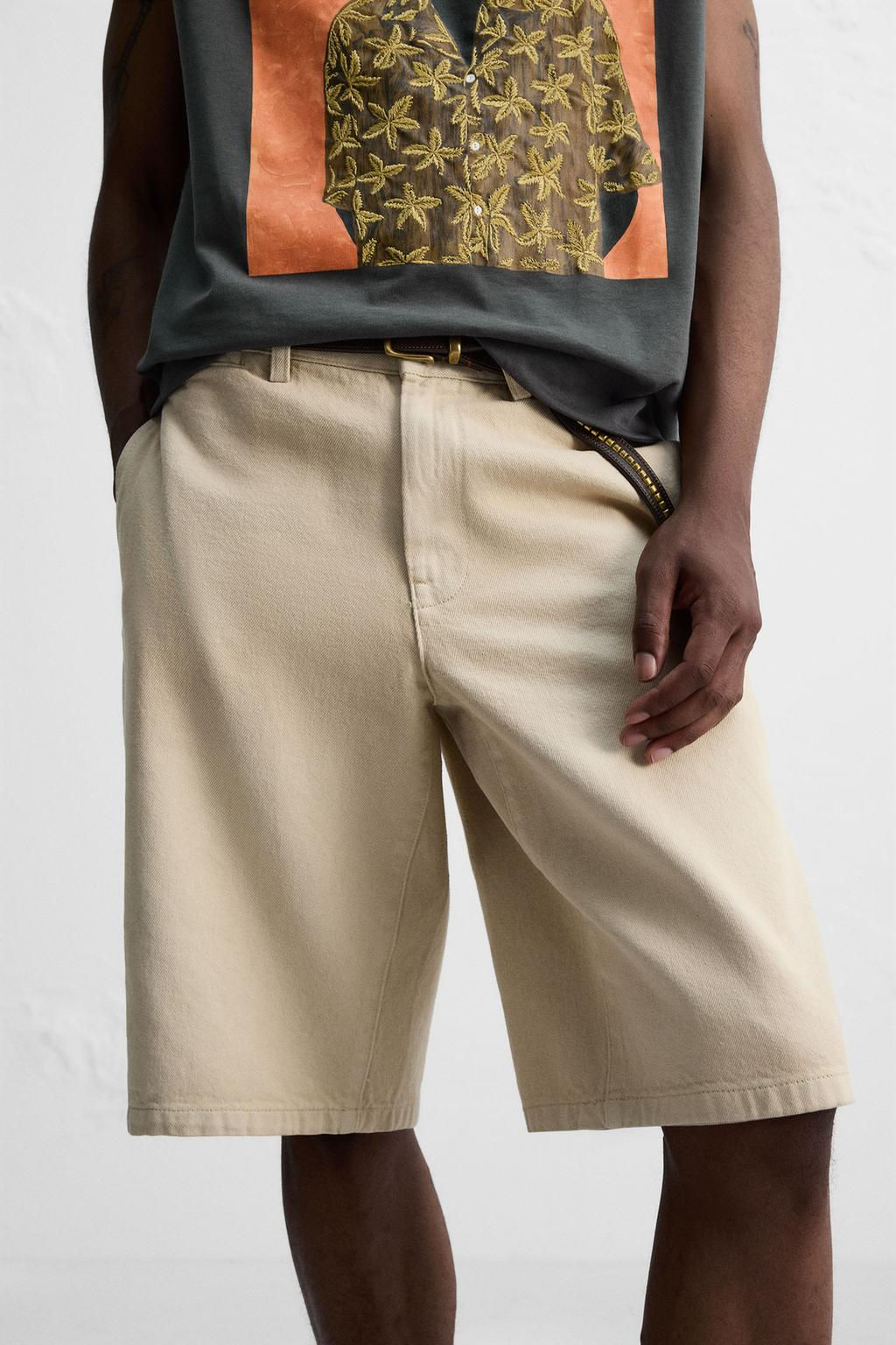 BAGGY FIT BERMUDA SHORTS  OTIS KWAME KYE QUAICOE - Zara фото 5