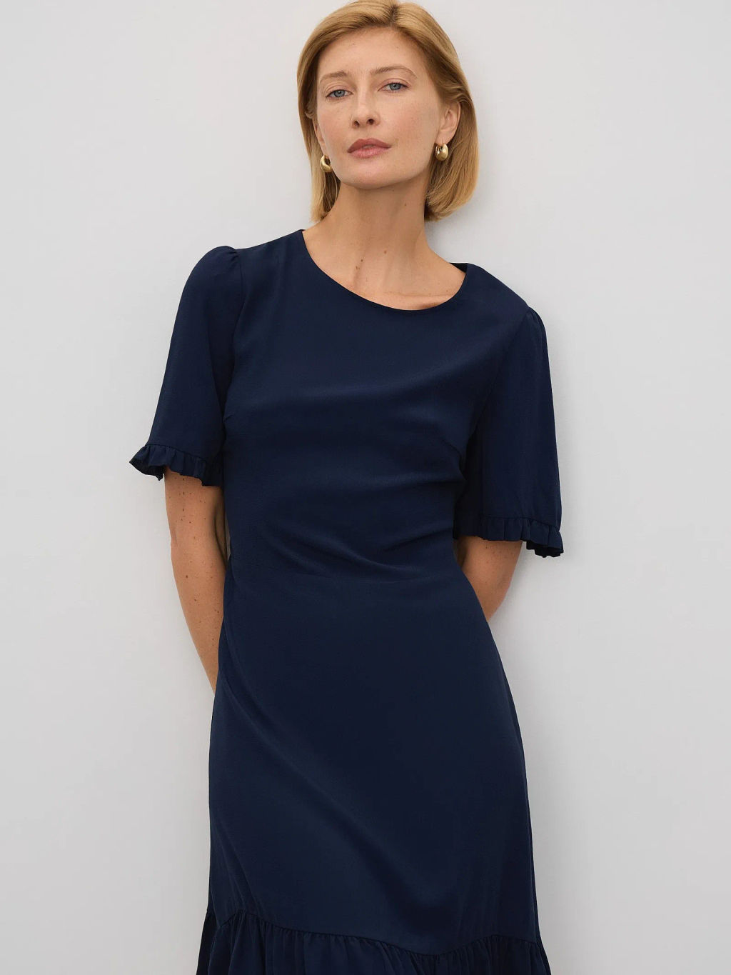 ЕМКА / Однотонное платье - Emka фото 3