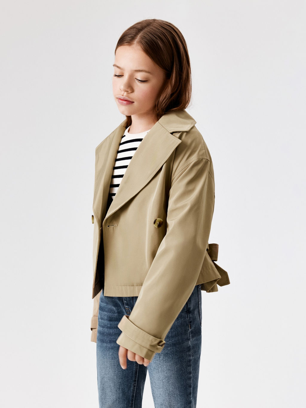 ACOOLA / Куртка детская для девочек Bozard бежевый  фото 7