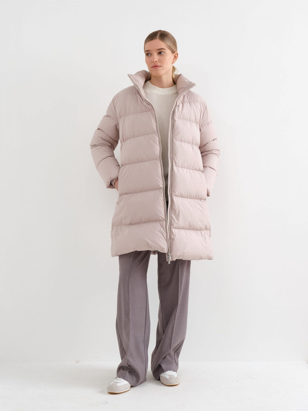 Conso/WDMF 230536 - lilac mist Пуховое пальто  фото 6