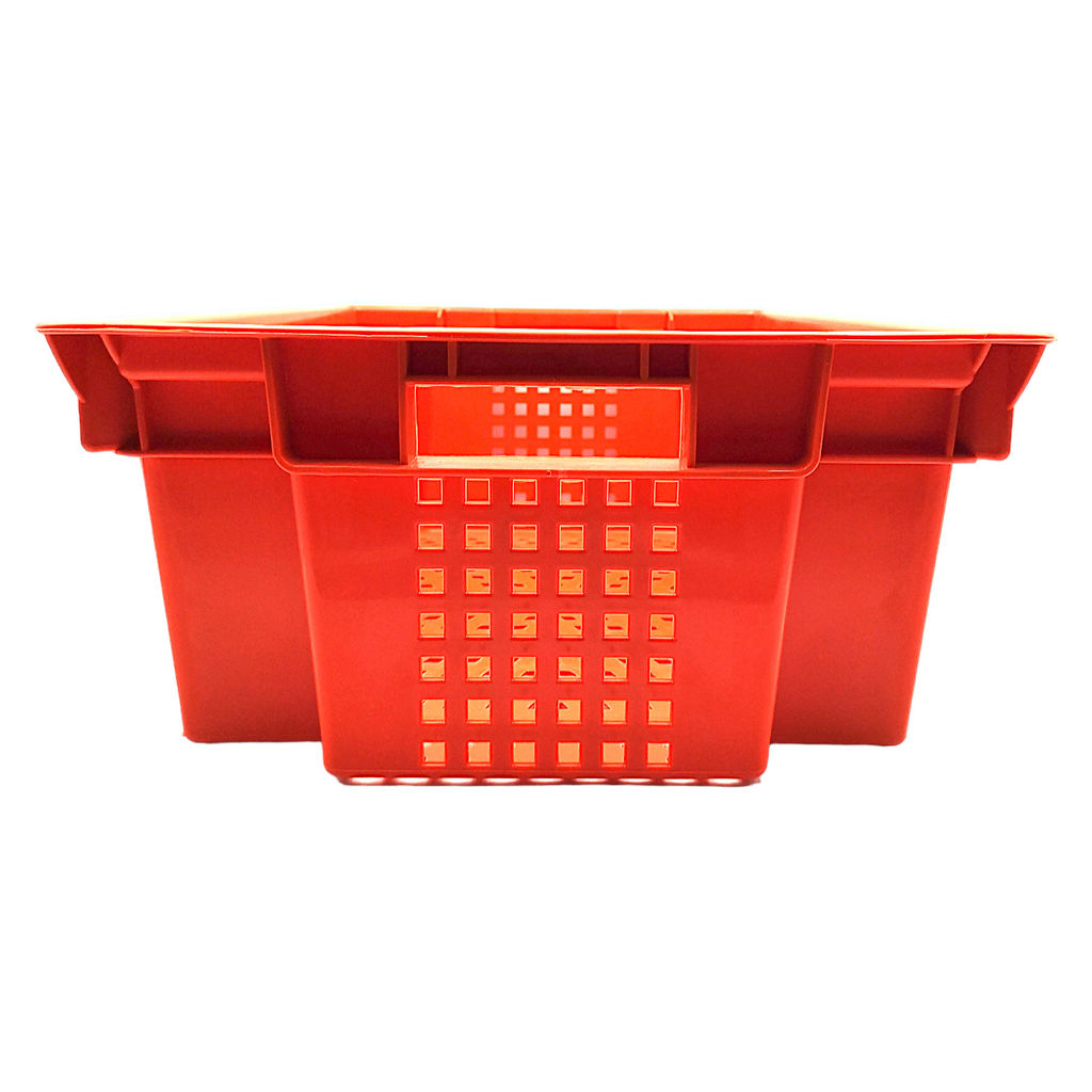 Ящик для хранения овощей п/эт. 600х400х200мм 60кг оранжевый