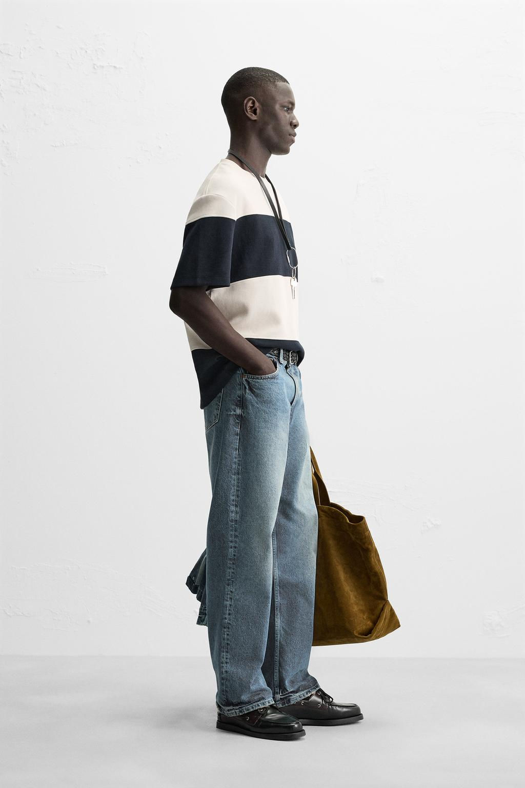 COMPACT PIQUE T-SHIRT - Zara фото 4